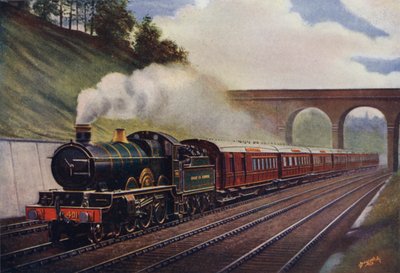 The Cornish Riviera Express, Londen naar Plymouth (225 34 mijl) zonder tussenstop, Great Western Railway door English School